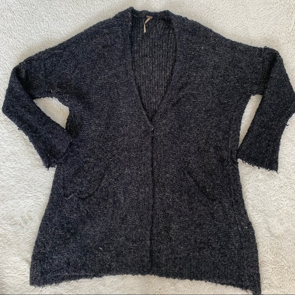 Free People Boucle Cardigan - Picture 4 of 8